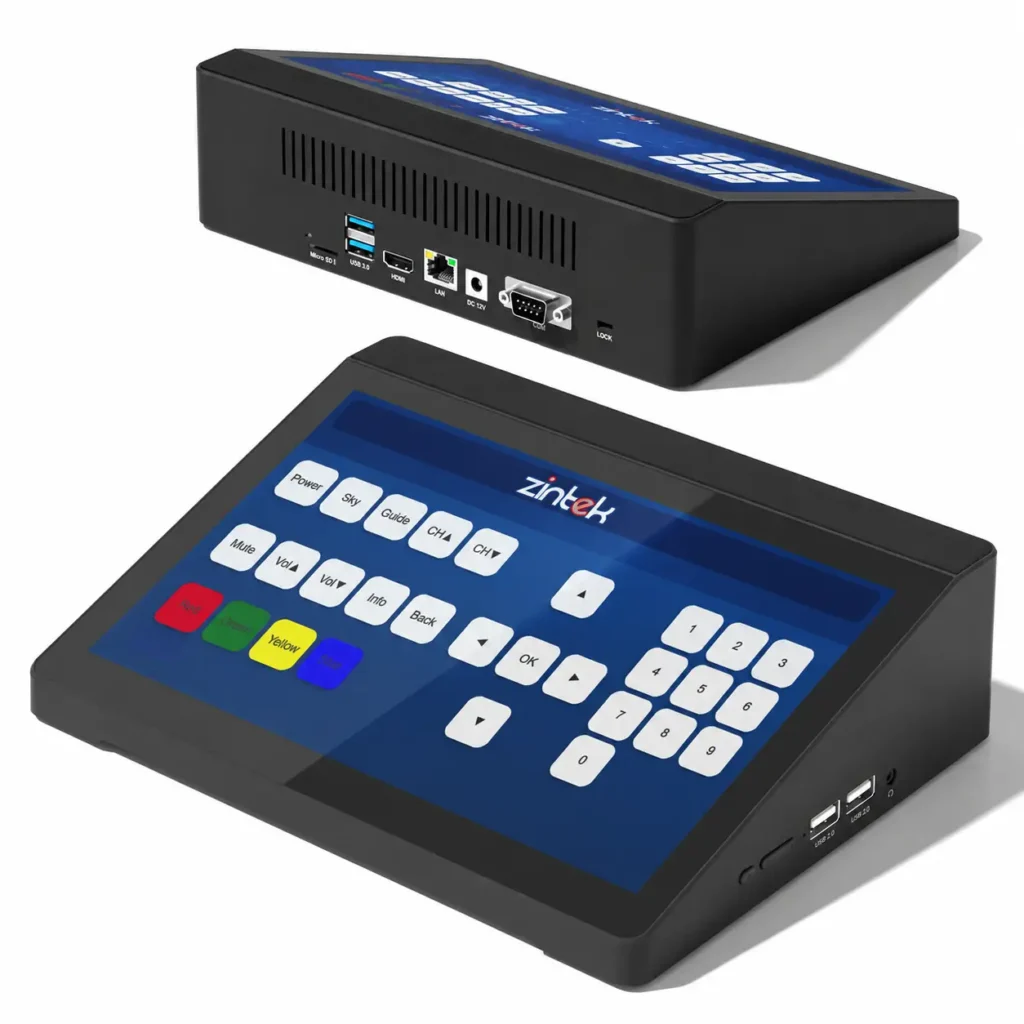 Zintek Sky Controller device with touchscreen remote control interface